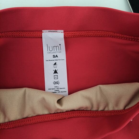 Audition Outfit Pro Cheer Dance NFL NBA Red Navy Custom Rhinestone - Picture 14 of 16